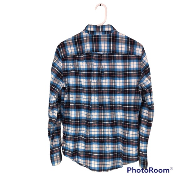 American Eagle Small Classic Fit Seriously Soft Dress Shirt - Picture 2 of 2